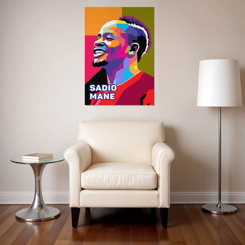 Vibrant Mane Wall Poster