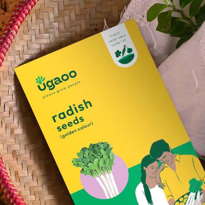 Ugaoo White Radish Vegetable Seeds media 3
