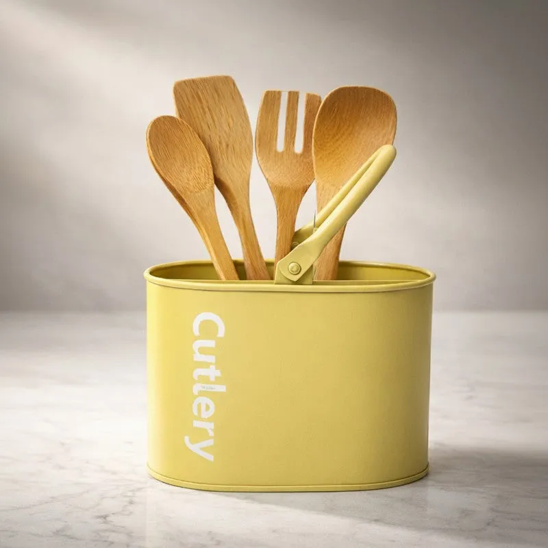 HomePlus Sturdy Cutlery Stand - Green media 3