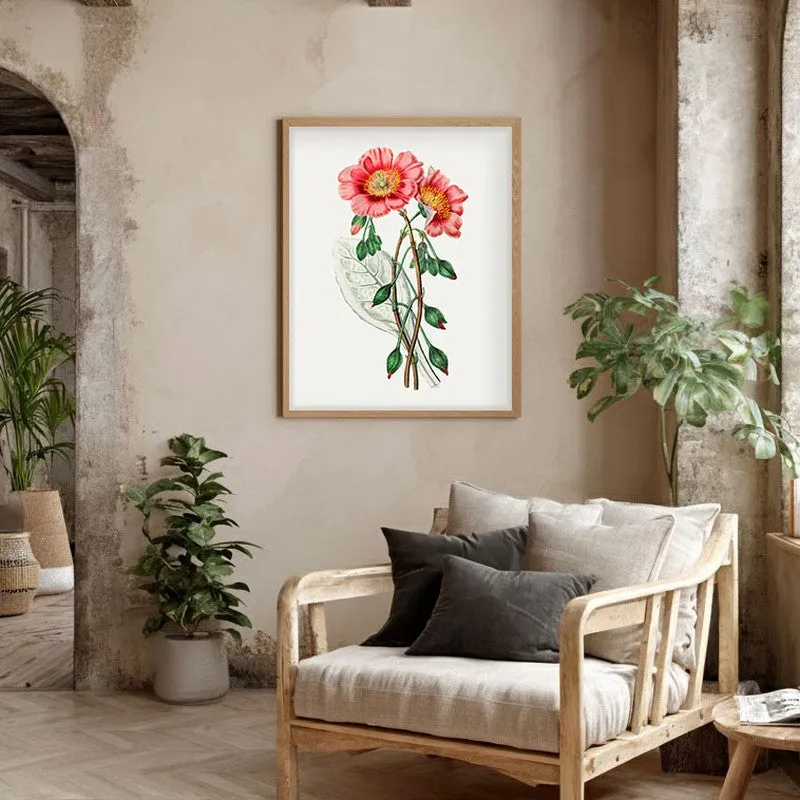 Springs Embrace Archival Paper Wall Art - Natural Brown Frame media 4