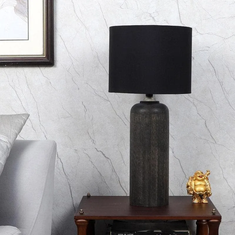 Bisara Boon Fabric Table Lamp - Black media 3