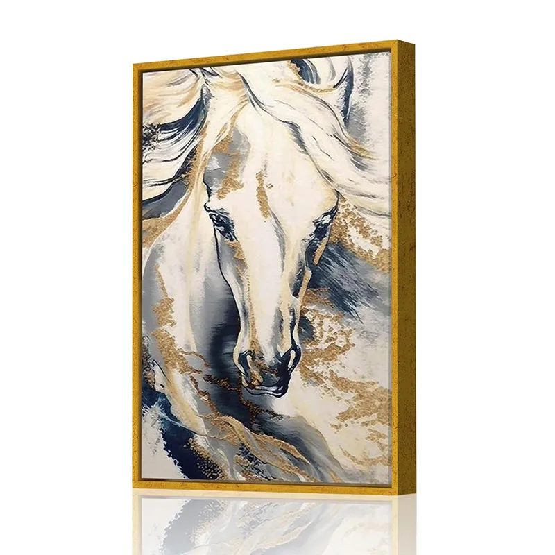 Ivory Gallop Wall Art media 2