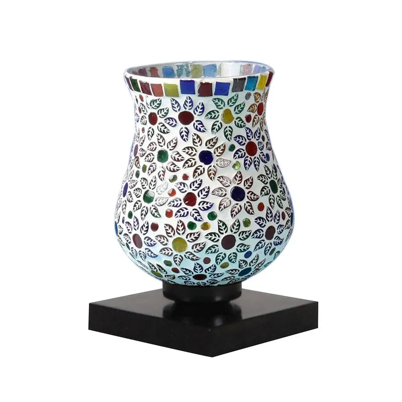 Lumiva Mosaic Glass Table Lamp - Multicolor media 6