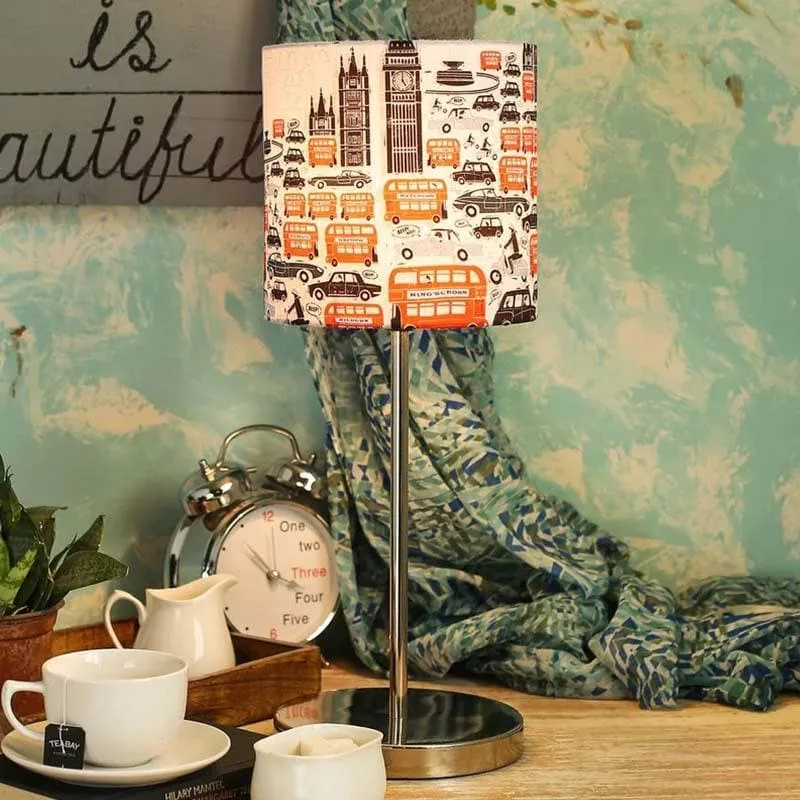 Citylife Fabric Table Lamp - Multicolor media 1