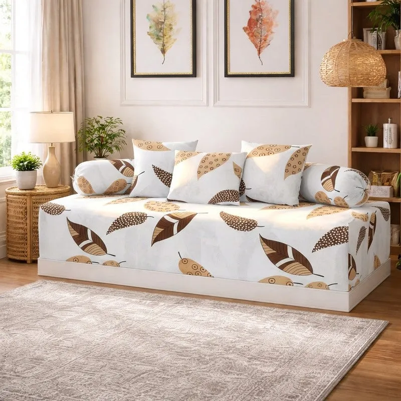 Virexa Printed Diwan Set - Six Piece Set media 1