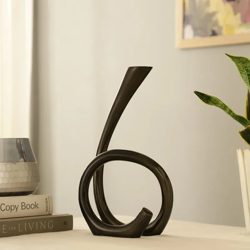 Eclipse Curve Abstract Showpiece - Black media 3