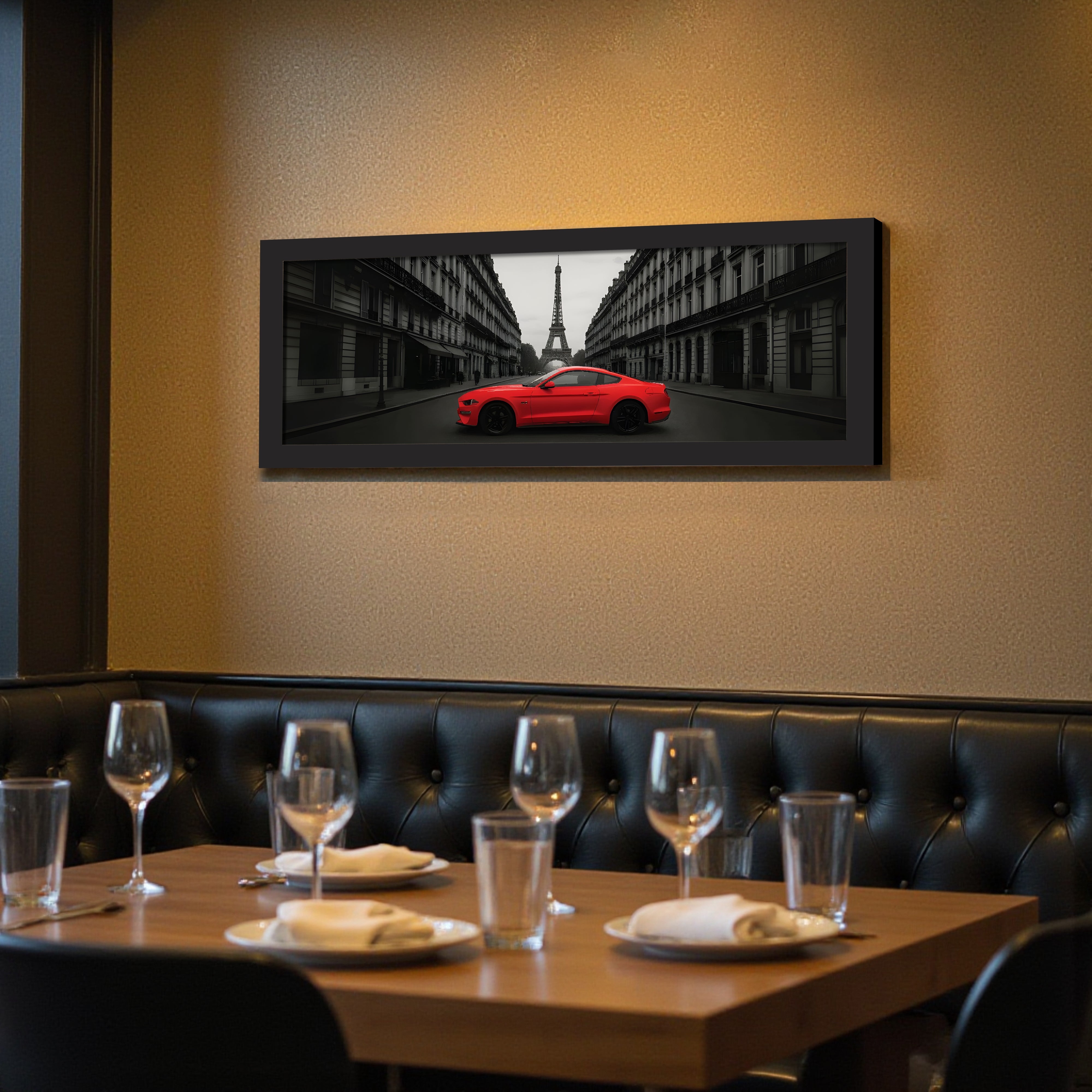 Velaro Luxury Sports Car Wall Painting With Frame media 6