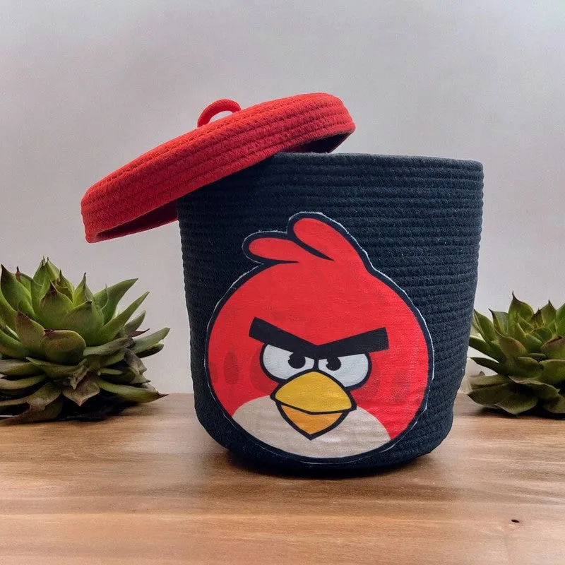 Angry Birds Kids (Jute, Cotton) Storage Basket media 5