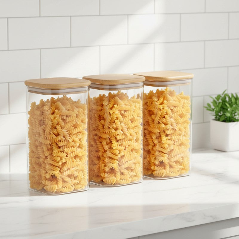 Jarup Glass Jar(600 mL Each) - Set Of Three media 3