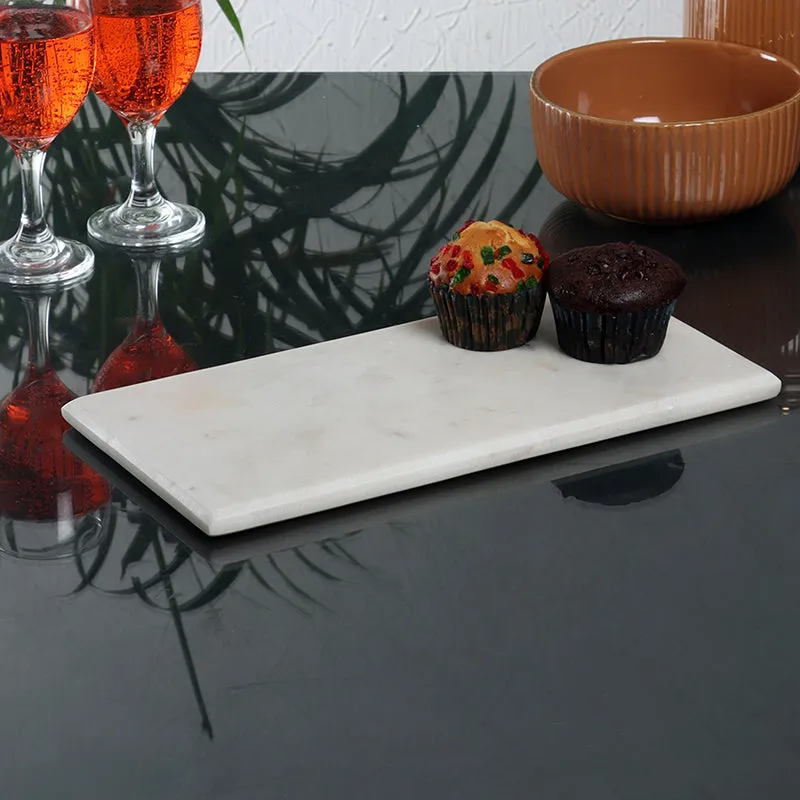 Opalique Marble Serving Platter media 1