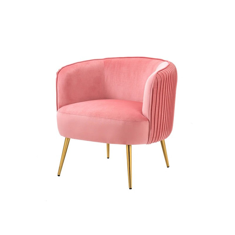 Leiser Accent Chair - Pink media 7