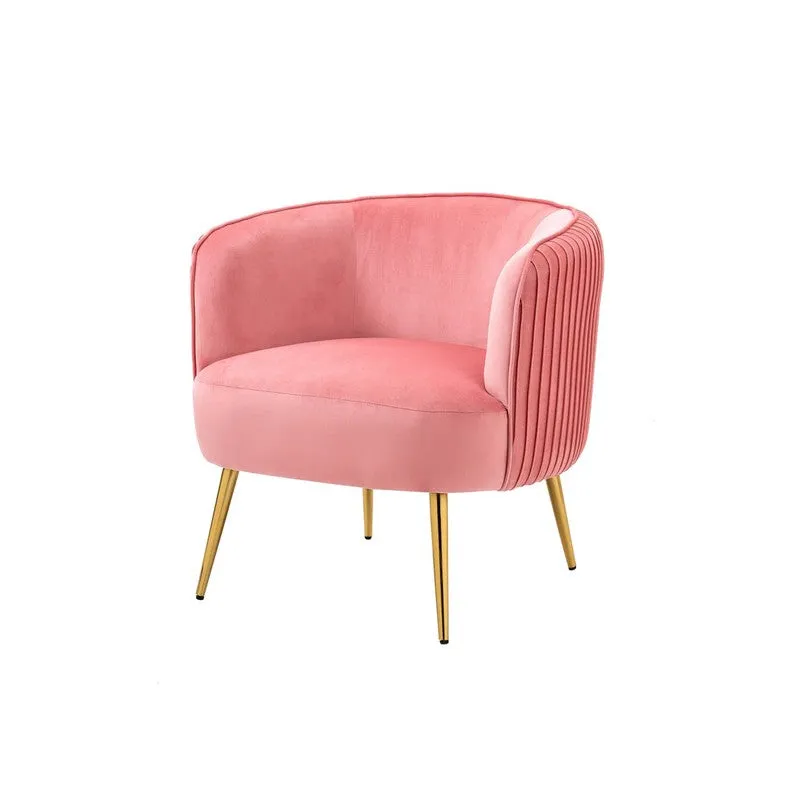 Leiser Accent Chair - Pink media 7