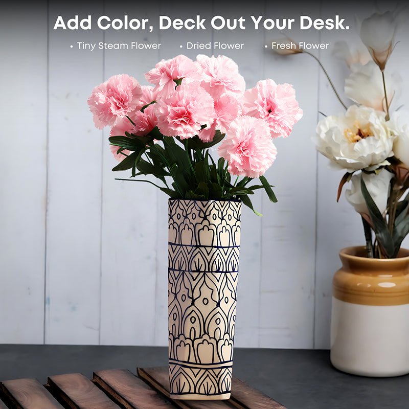 Medina Lite Handpainted Ceramic Vase media 3