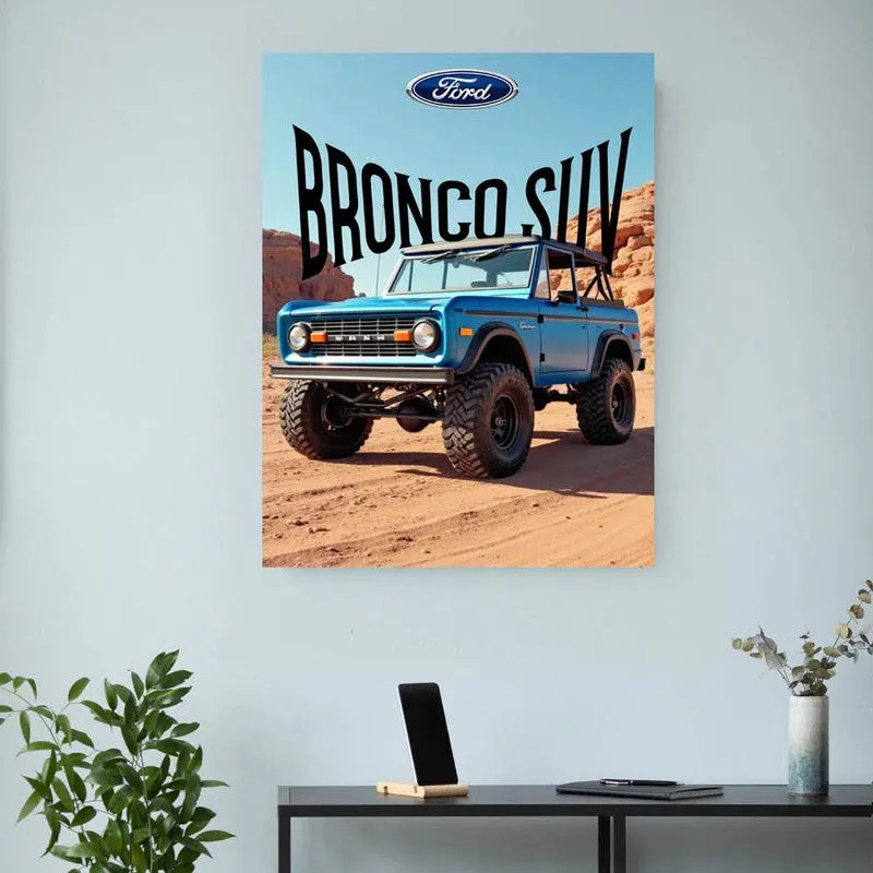 Bronco Adventure Wall Poster media 3