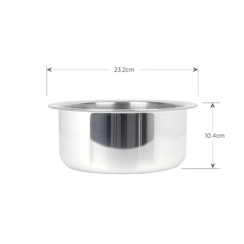 Meyer Stainless Steel Pateela with Lid - 3100 mL media 11