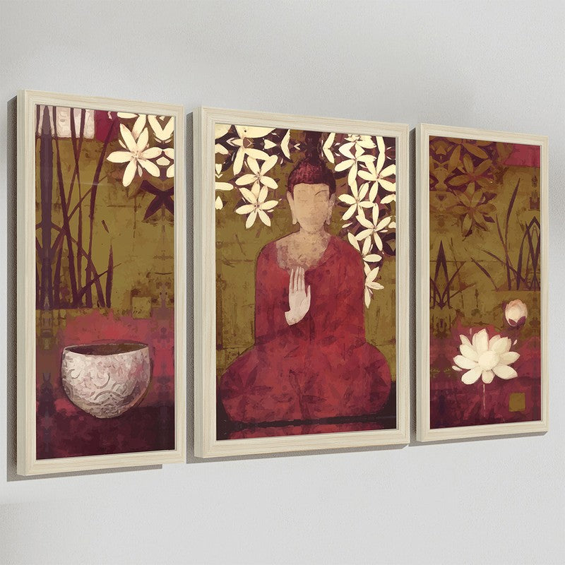 Stillness Within Wall Art - Set of Three media 4