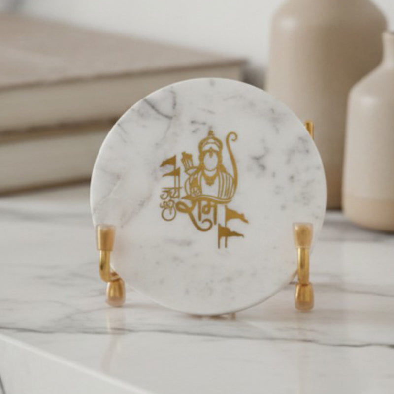Jai Shree Ram Marble Spiritual Religious Accent