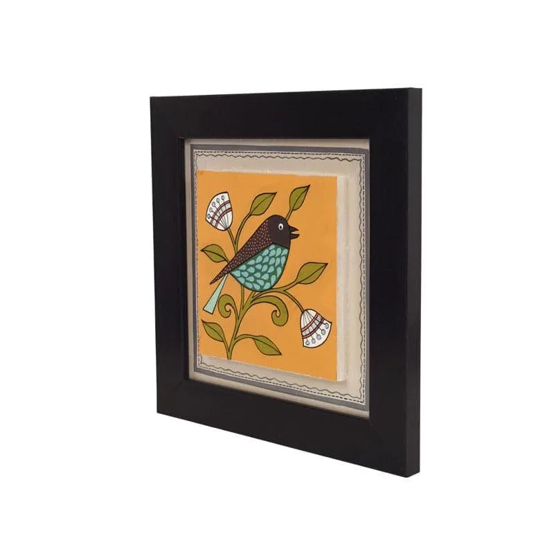 Chidiya Chore Wooden Wall Art - Set Of Four media 5