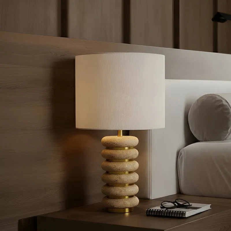 AarviDecor Irving Classic Metal Table Lamp - White media 3