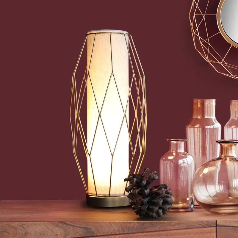 Orange Tree Ori Mild Steel Table Lamp - Gold media 1