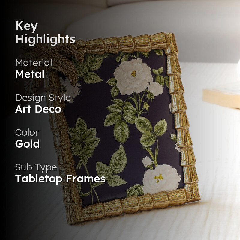 Palmetta Metal Photo Frame media 2
