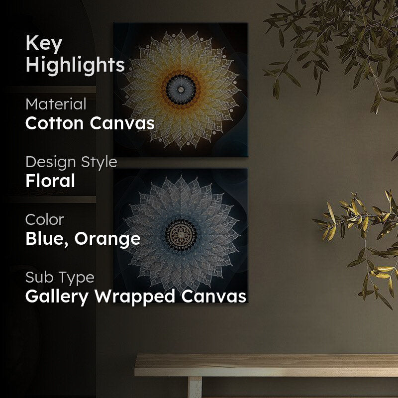 Bilene Floral Wall Art - Set Of Two media 2