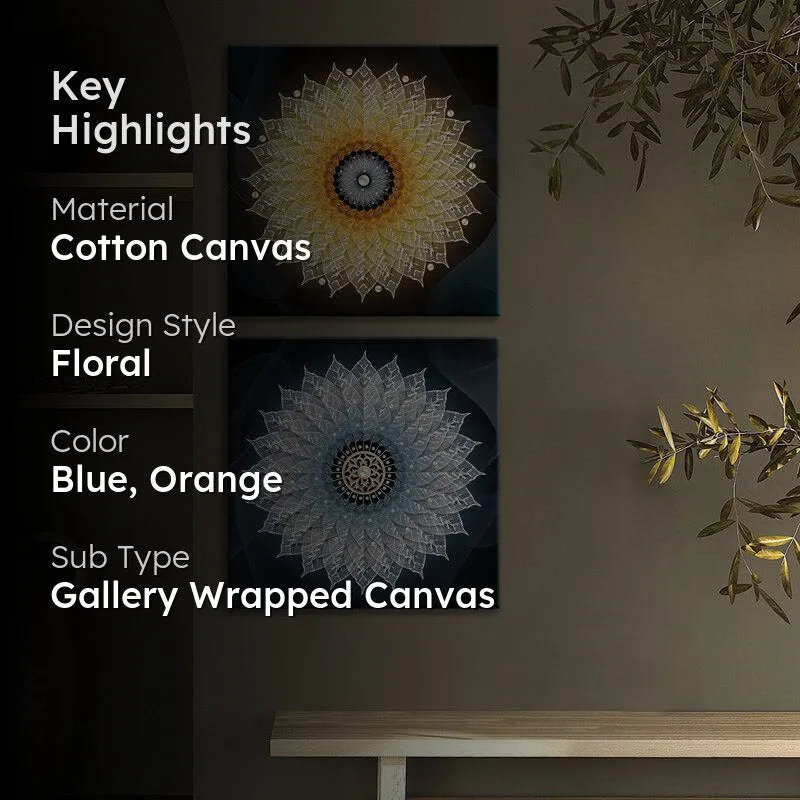 Bilene Floral Wall Art - Set Of Two media 2