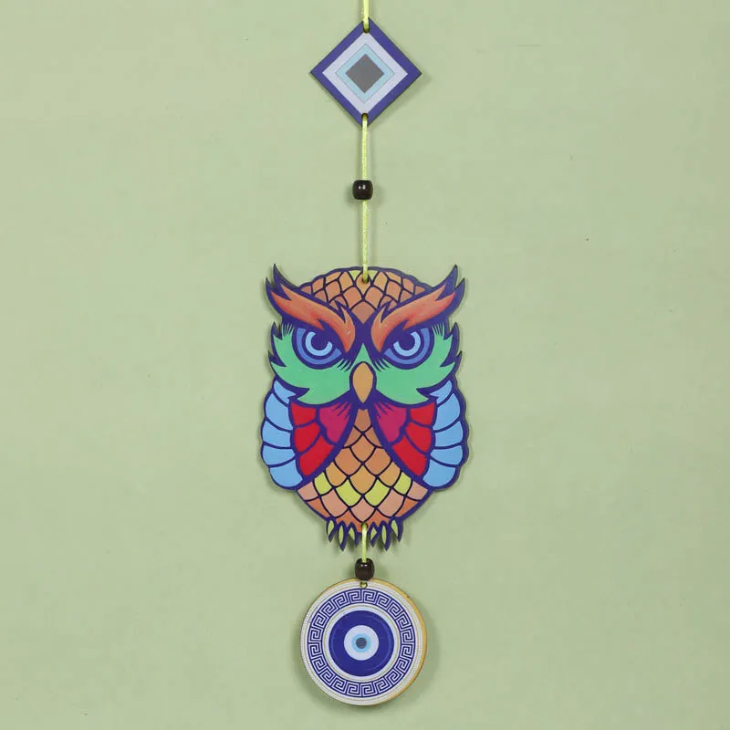 Color Burst Hoot MDF Wall Hanging media 6