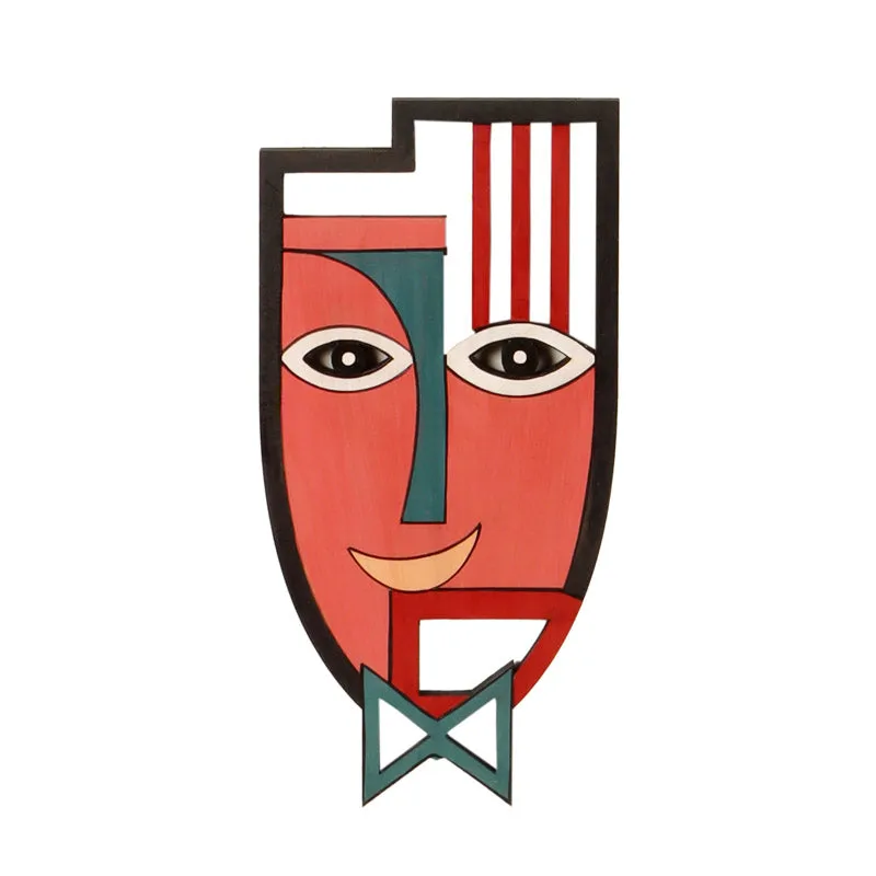 Radhika Mask Wooden Wall Accent media 3