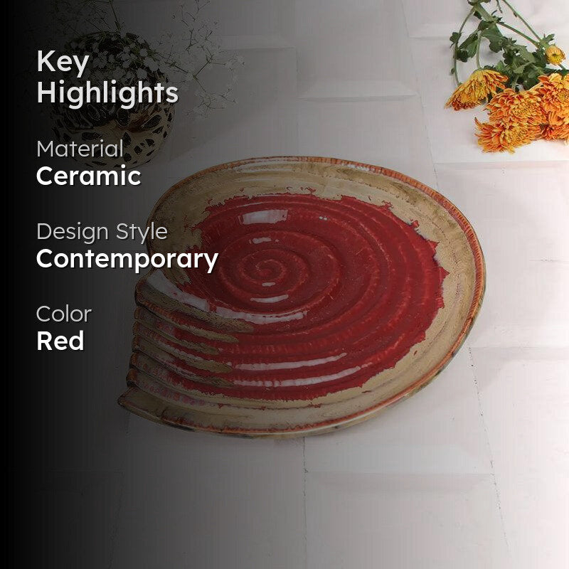 Gramae Spirno Handmade Ceramic Platter media 2
