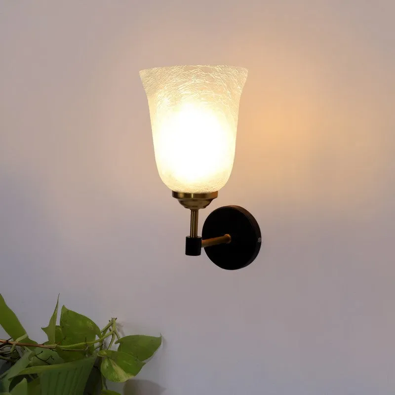 Prism Glow Double Tone Glass Wall Lamp media 4