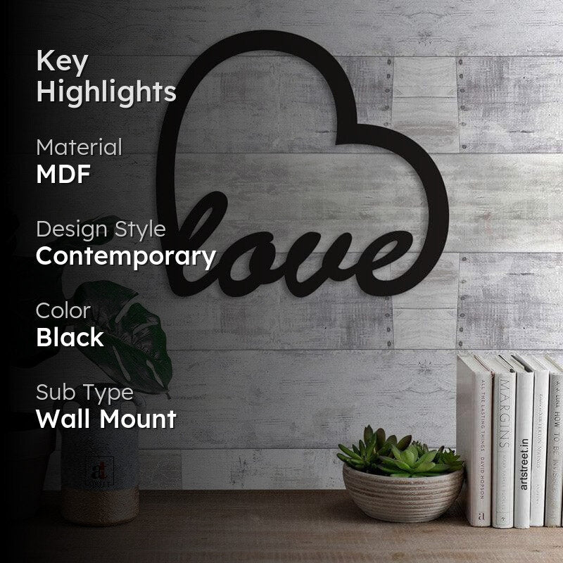 Eternal Love MDF Wall Accent media 2