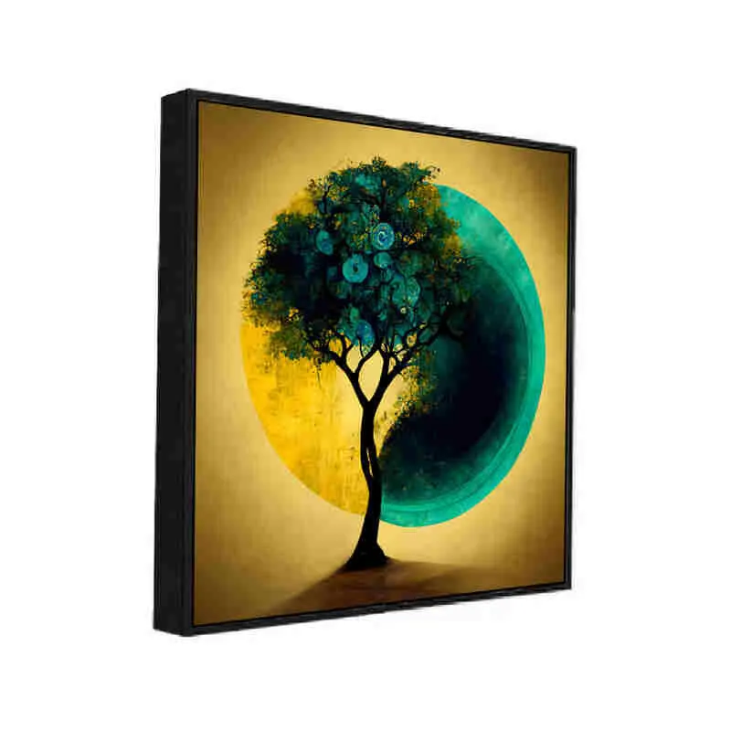 Dichotomy Canvas Wall Art With Frame media 3