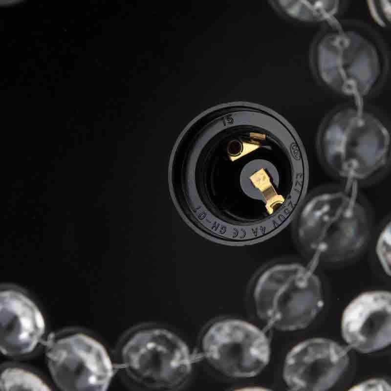 Globular Crystal Metal Ceiling Lamp media 5