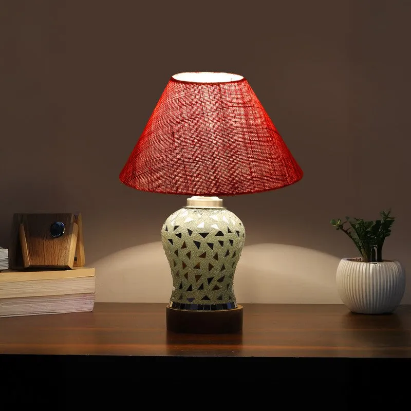 Velune Wooden Table Lamp - Multicolor media 1