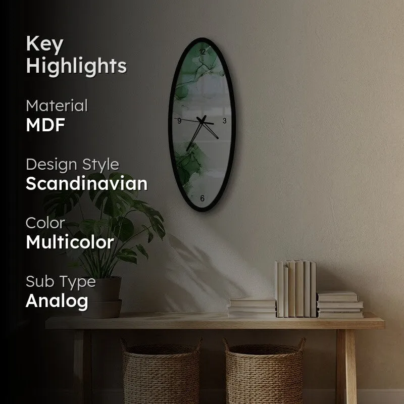 Greenova MDF Wall Clock media 2