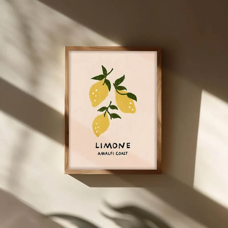 Limone Archival Canvas Wall Art - Brown media 3