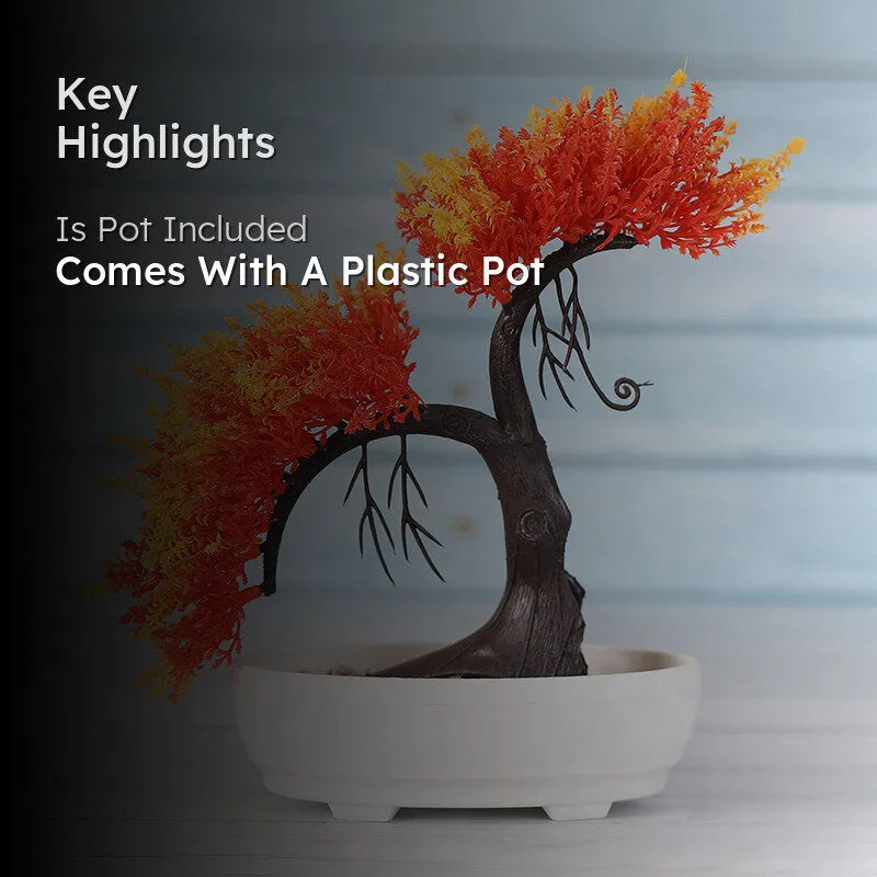 Flamara Artificial Plant With Black Plastic Pot media 2