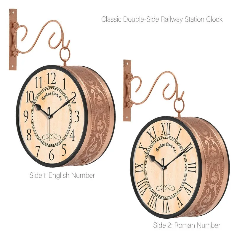 Oakmere Double Sided Wall Clock media 4
