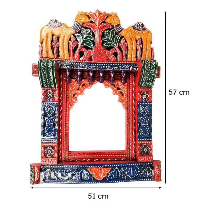 Jharokha Vinrance Wooden Wall Accent media 7