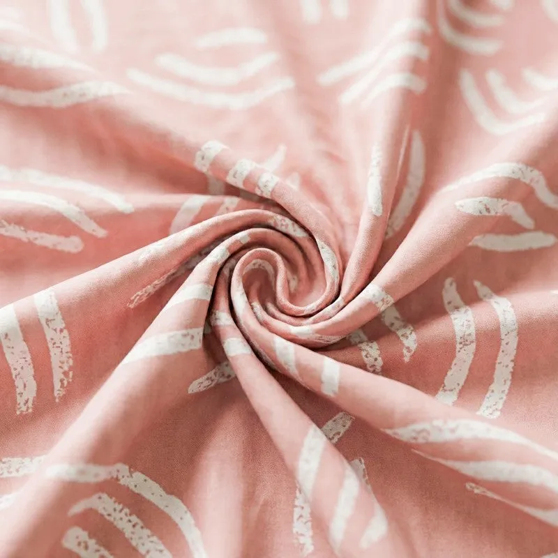 Autumn Bliss Cotton Bedsheet (Rust) - 200 TC media 5