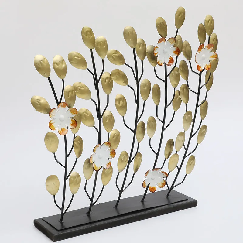 Forged Foliage Metal Showpiece media 3