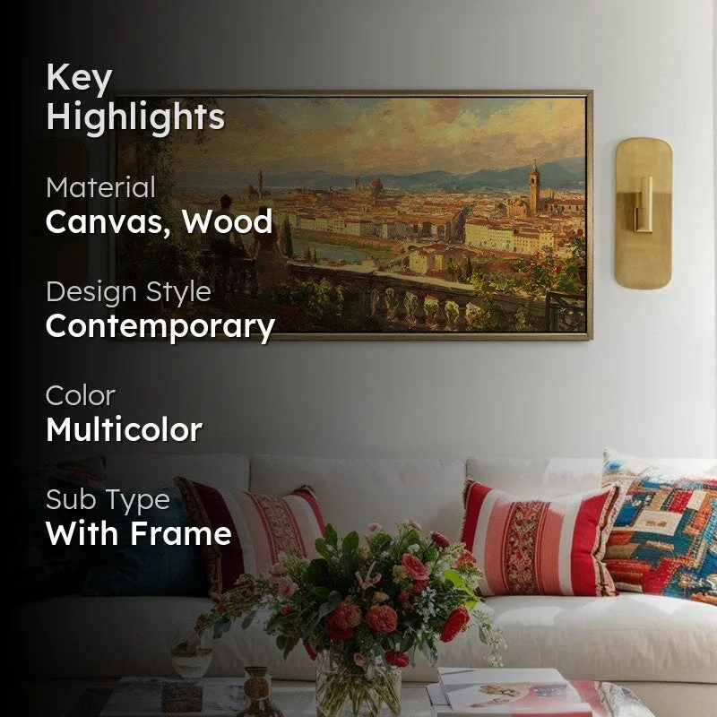 Togetherness Canvas Wall Painting With Frame media 2
