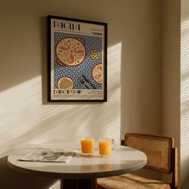 Golden Gourmet Archival Canvas Wall Art - Black media 5
