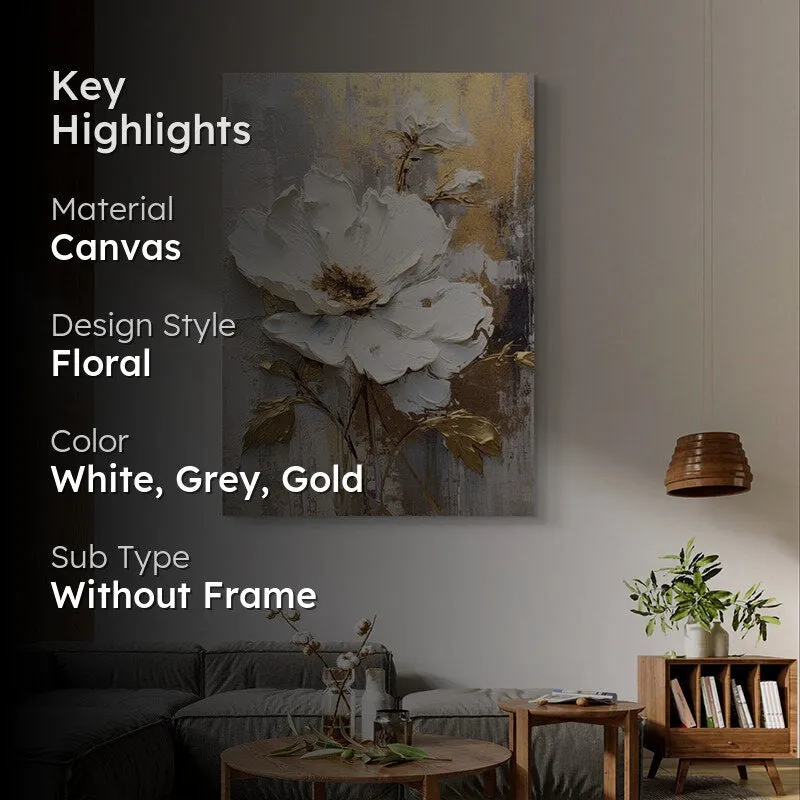 Floretta Aurum Canvas Wall Painting media 2