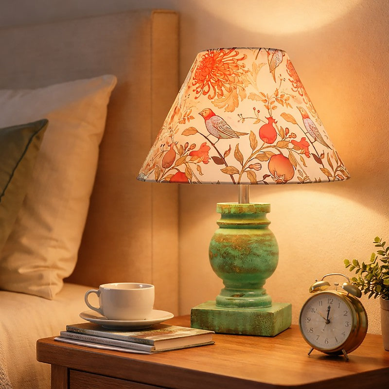 WingEcho Wooden Table Lamp