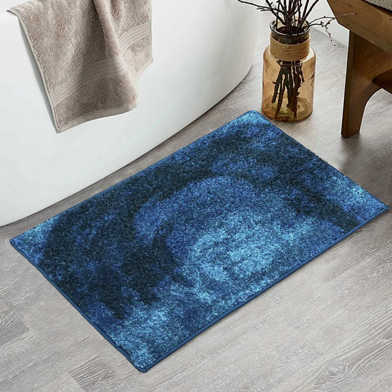 Naplet Micro Fiber Bath Mat - Navy Blue media 3