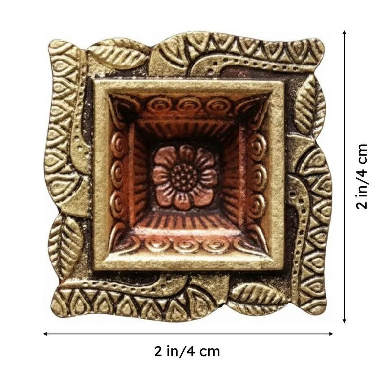 Swastik Diya - Set Of Eight media 13
