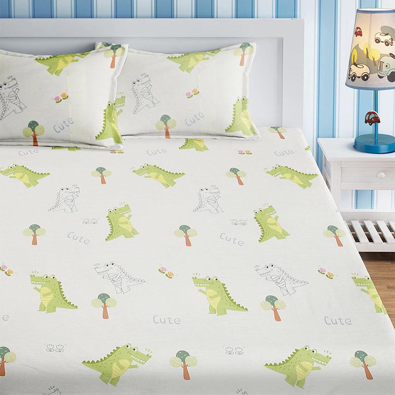 Dinogram Kids Cotton Bedsheet - 210 TC media 5