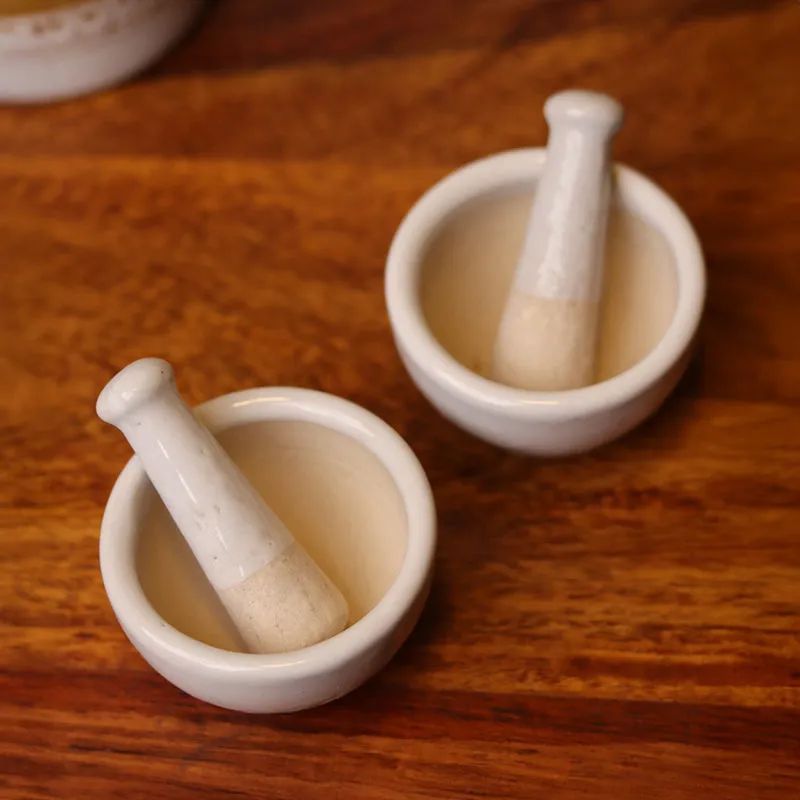Forma Crush Ceramic Mortar & Pestle - Two Piece Set media 3